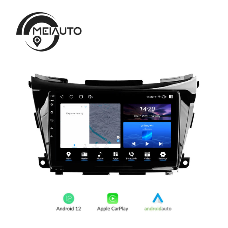 10.2 inch Car Electronics Stereo Head Unit 2K For Nissan Murano 3 Z52 2014-2020 Android Radio Multimedia Player GPS Navigation