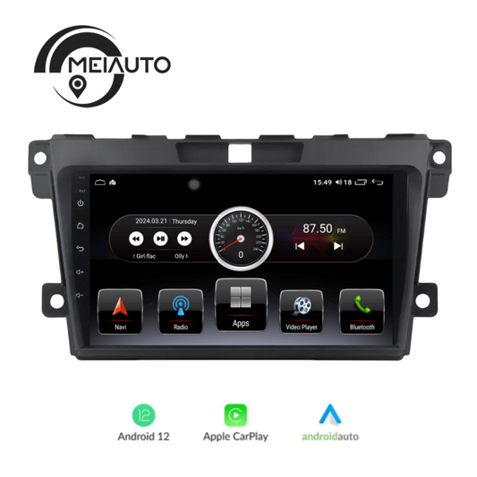 "Upgrade Your Mazda CX-7 ER 2009-2012: 9-Inch Car Intelligent System Radio Video Player with Navigation GPS, Head Unit Plug and Play"