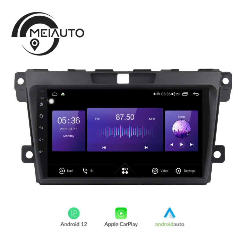 9inch Car Intelligent System Radio Video Player Navigation GPS For Mazda CX7 CX-7 CX 7 ER 2009-2012 Head Unit Plug And Play