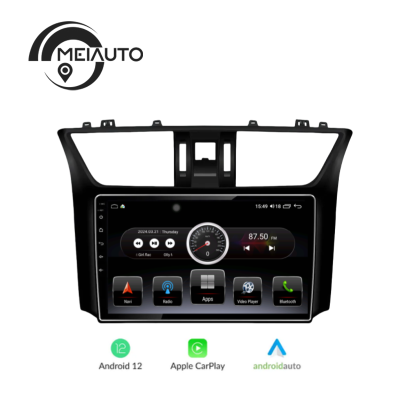 "Enhance Your Drive with 10.2-Inch Car Radio Multimedia Player for Nissan Sylphy 2012-2016: Android Auto, CarPlay, Navigation GPS, Plug and Play"