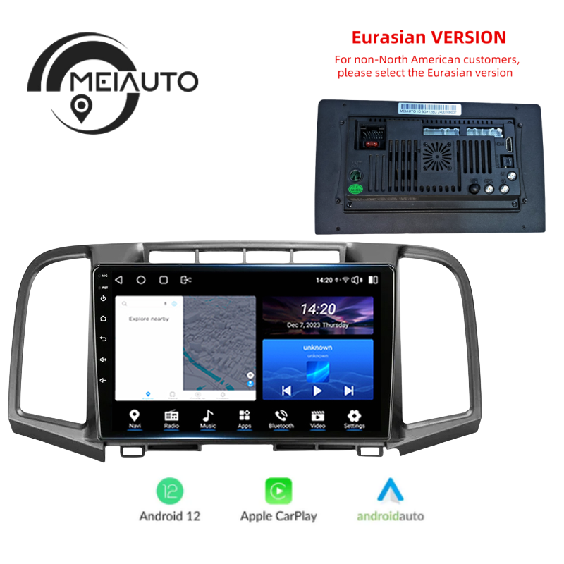 Android 12 Car Radio for Toyota Venza 2008 2009 2010 2011 2012 2013 2014 2015 2016, 9 inch Touch Screen Car Stereo, Apple Carplay Android Auto Steering Wheel Control Bluetooth Hi-Fi Audio