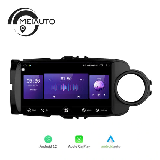 9INCH Car Radio Player Intelligent System For Toyota Yaris 2012-2017 GPS Navigation Carplay Stereo Head Unit Plug And Play