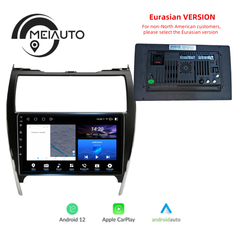 Android Head Unit For Toyota Camry 7 XV 50 55 2012-2014 US EDITION Car Radio Multimedia Video Player Audio Navigation GPS