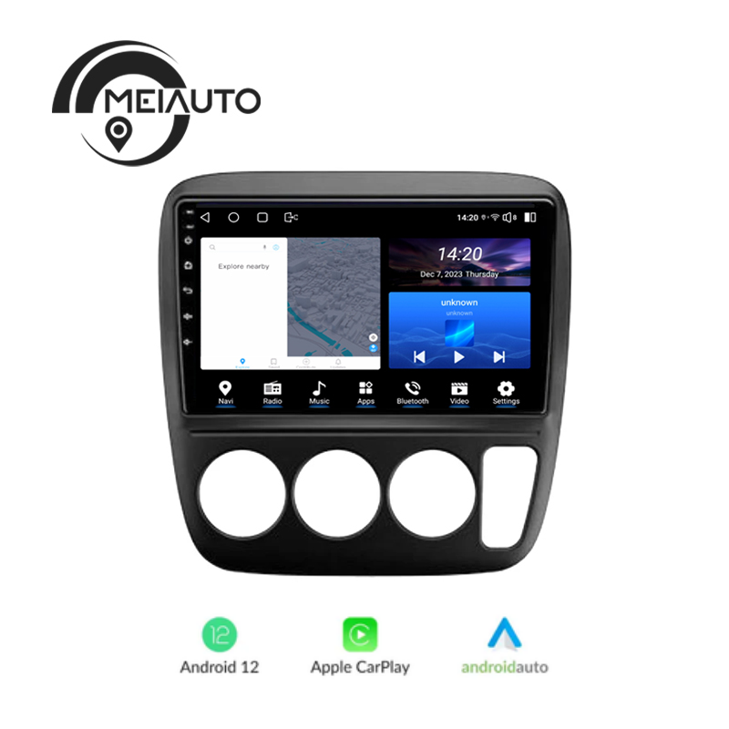 Android 12 Car Radio for Honda CR-V CRV 1995 1996 1997 1998 1999 2000 2001, 9 inch Touch Screen Car Stereo, Apple Carplay Android Auto Steering Wheel Control Bluetooth Hi-Fi Audio