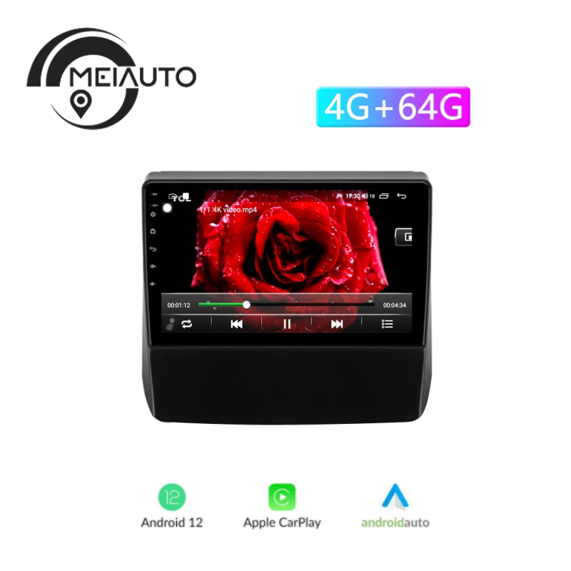 9inch 2.5D QLED Car Android Radio Multimedia Player For Subaru Impreza XV Forester 5 2018-2021 DSP GPS Navigation Head Unit