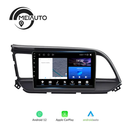 9"Autoradio Android Head Unit 2k For Hyundai Elantra 6 2018-2020 Car Radio Stereo Multimedia Video Player Navigation GPS