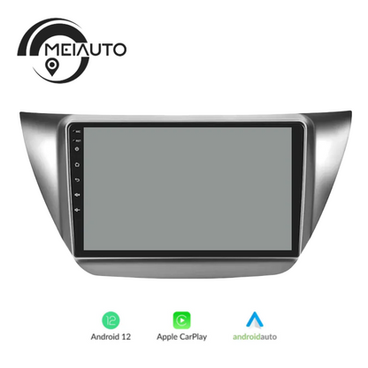 9inch 2.5D QLED For Mitsubishi lancer ix 2006-2010 Car Radio Multimedia Player Navigation GPS Accessories Sedan NO 2 din DVD