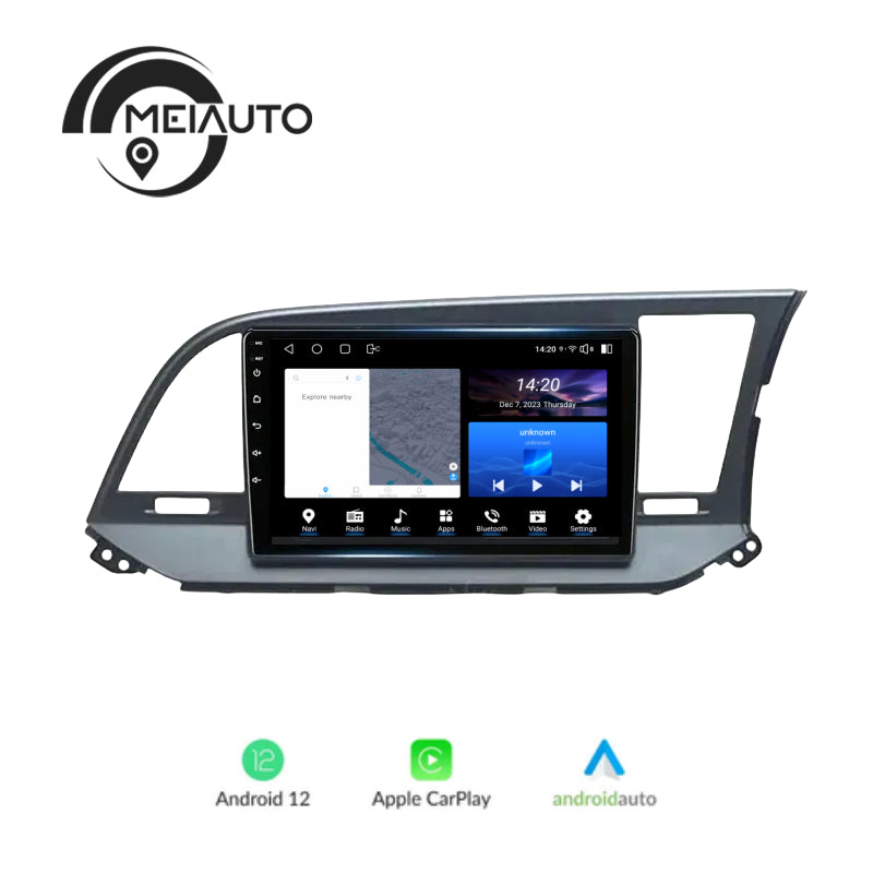 9"Android Head Unit 2K For Hyundai Elantra 6 2015-2019 RHD Car Radio Stereo Multimedia Video Player Navigation GPS No2din