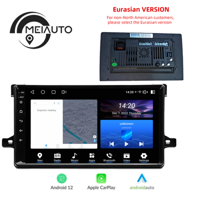 Android Car Radio Multimedia Video Player For Toyota Prius XW50 2015-2020 Head Unit Navigation Stereo GPS Video No 2din