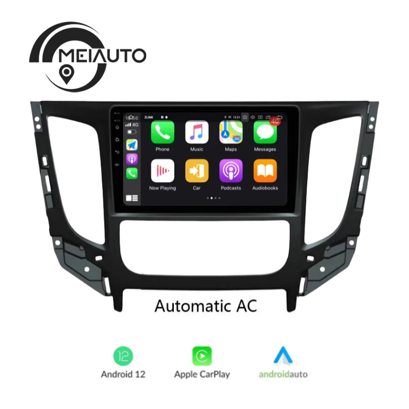 "Transform Your Mitsubishi Triton 2015-2019 Driving Experience: Android Car Intelligent System Radio Audio Player with GPS Navigation, QLED Stereo Head Unit"