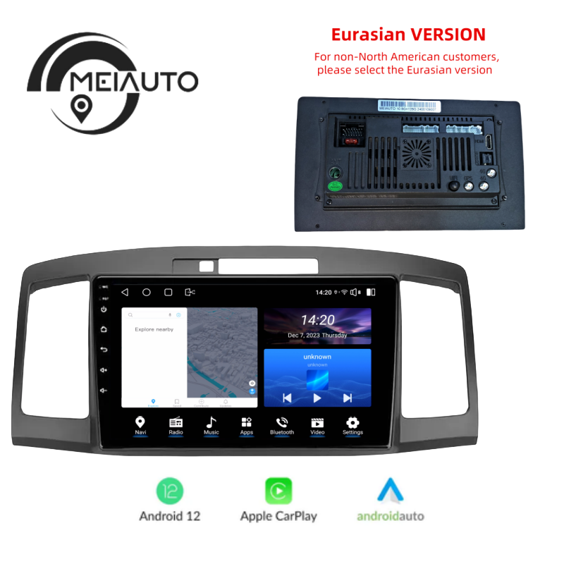 Car Stereo Android Head Unit 2K For Toyota Allion Premio T240 2001-2007Car Radio Multimedia Player Navigation GPS No 2din