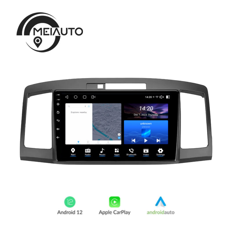 9 inch Car Radio Multimedia Video Player Head Unit For Toyota Mark II 9 X100 2000-2007 Navigation GPS Android Auto And Carplay