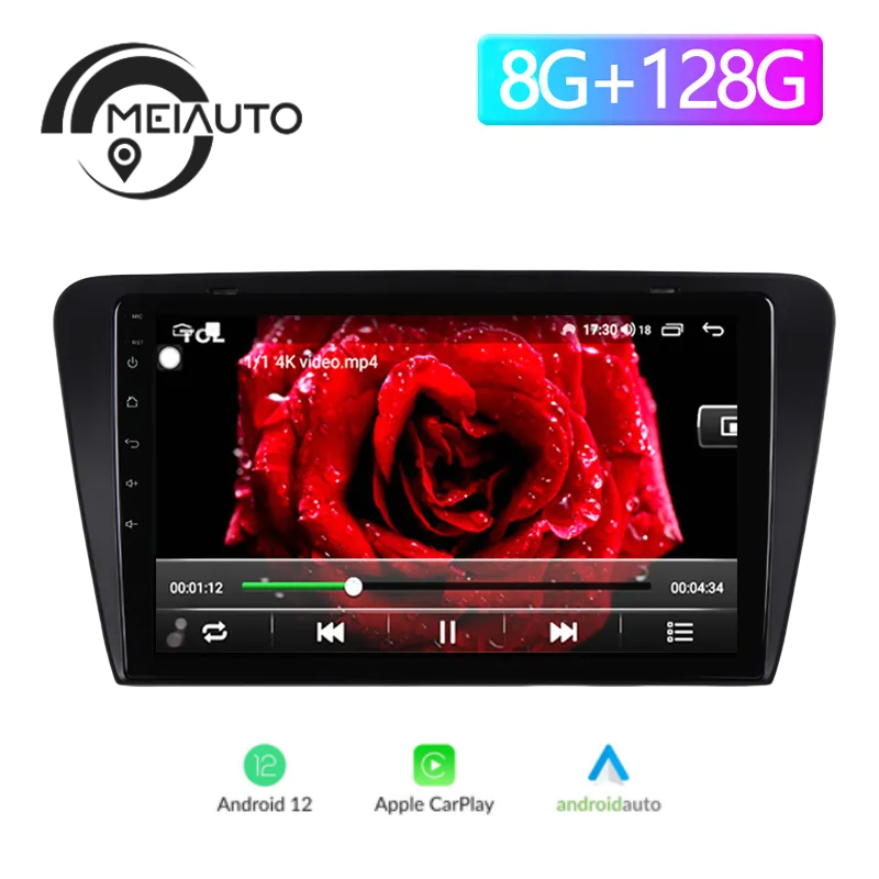 10.2 inch Android Car Intelligent System Radio Multimedia GPS Player For Skoda Octavia 3 A7 2013-2017 Head Unit Plug And Play