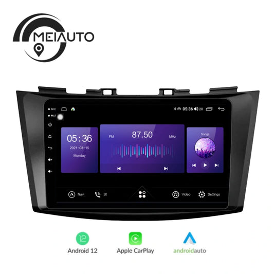 9INCH Head Unit Car Stereo Multimedia Player For Suzuki Swift 4 2011-2017 Navigation GPS Carplay Android Auto Plug And Play