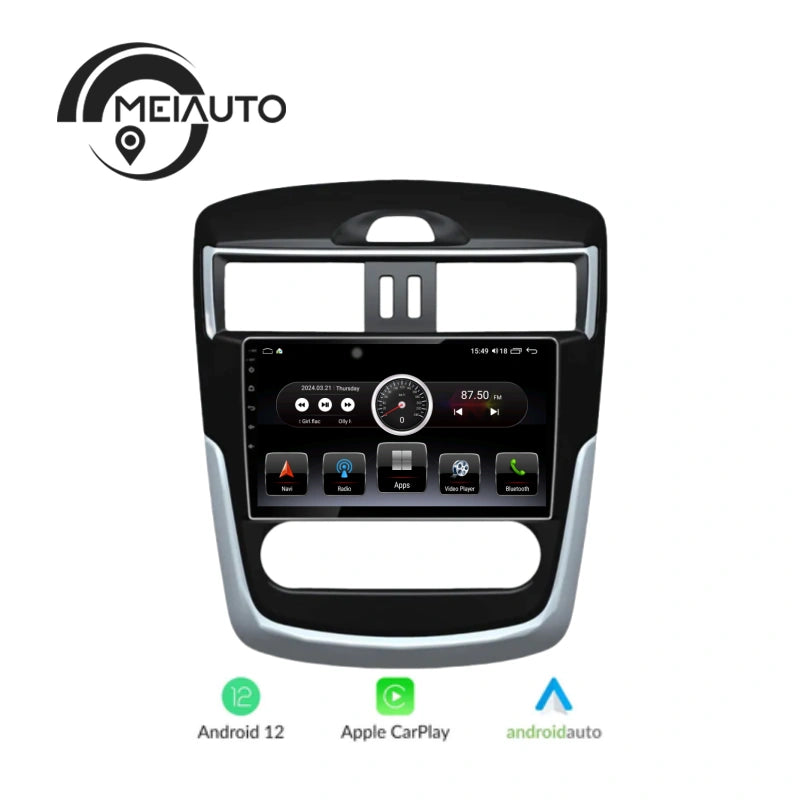 "Enhance Your Drive with 9-Inch Car Radio Video Player for Nissan Serena Tiida 2016-2018: Navigation GPS, Android Auto, CarPlay, Head Unit Plug and Play"