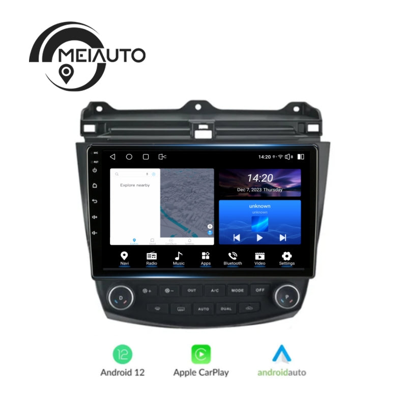 Android Stereo Head Unit For Honda Accord 7 CM UC CL 2005-2008 Car Radio Multimedia Video Player Navigation GPS No2din