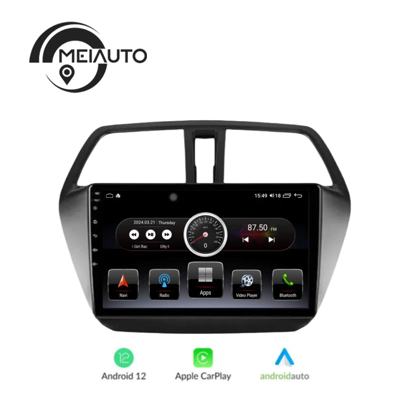 "Enhance Your Drive with Car Stereo Video Radio Players for Suzuki SX4 2 S-Cross 2012-2016: Car Intelligent System, Plug and Play Head Unit"