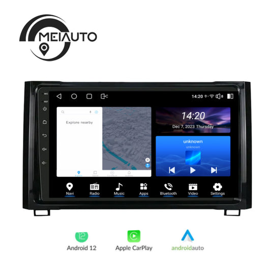 9inch Android Head Unit 8G+128G For Toyota Tundra XK50 2013-2020 Car Radio Multimedia Video Player Navigation Stereo GPS