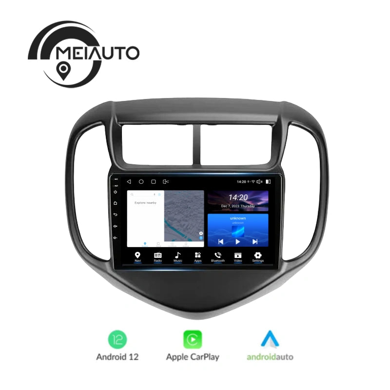 9 inch 2K Car Stereo Head Unit For Chevrolet Aveo 3 2016-2021 Radio Multimedia Player Video Navigation GPS Androidauto No 2din