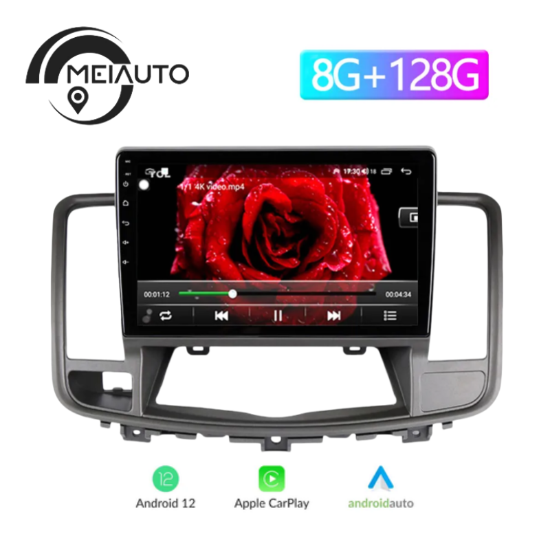 10.2 inch Car Android Carplay Radio Multimedia Player For Nissan Teana J32 2008-2013 4G+64G GPS Navigation Plug And Play No2din