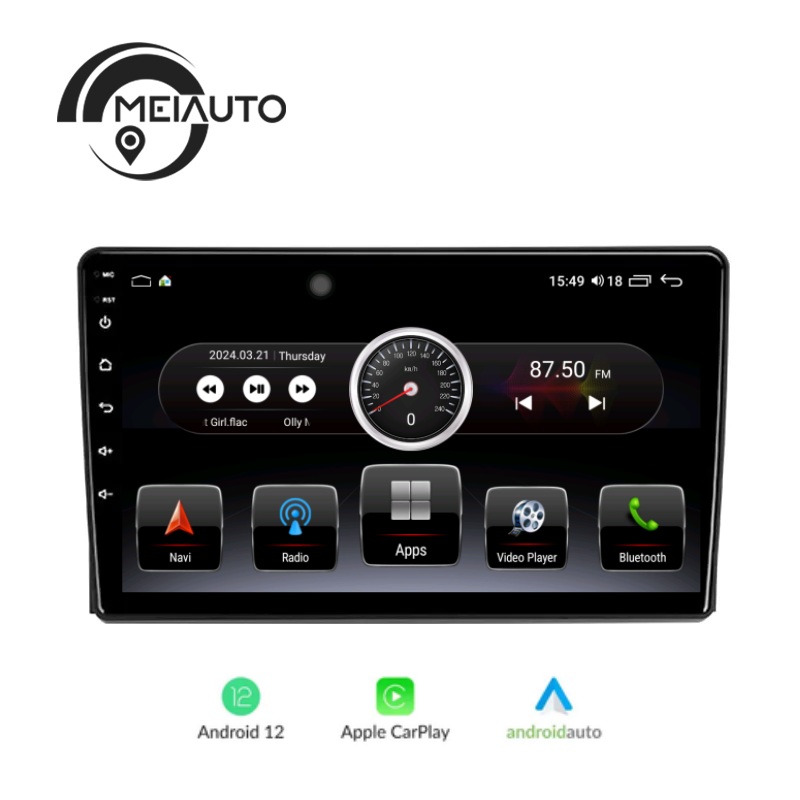 "Upgrade Your Ford Fusion 1 (2005-2012) Infotainment System with a 9-inch Car Stereo Android Auto Carplay Radio Player: Navigation GPS, Plug-and-Play Head Unit, Audio Android Interface (Non-2DIN)"