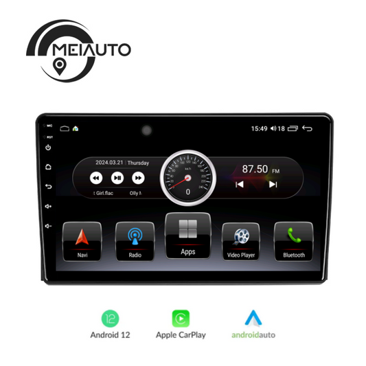 "Upgrade Your Ford Fusion 1 (2005-2012) Infotainment System with a 9-inch Car Stereo Android Auto Carplay Radio Player: Navigation GPS, Plug-and-Play Head Unit, Audio Android Interface (Non-2DIN)"