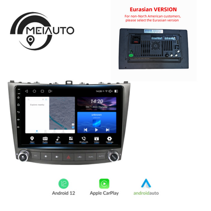 10.2"Android Stereo Head Unit For Lexus IS250 IS300 IS200 IS220 IS350 2005-2013 Car Radio Multimedia Player Navigation GPS