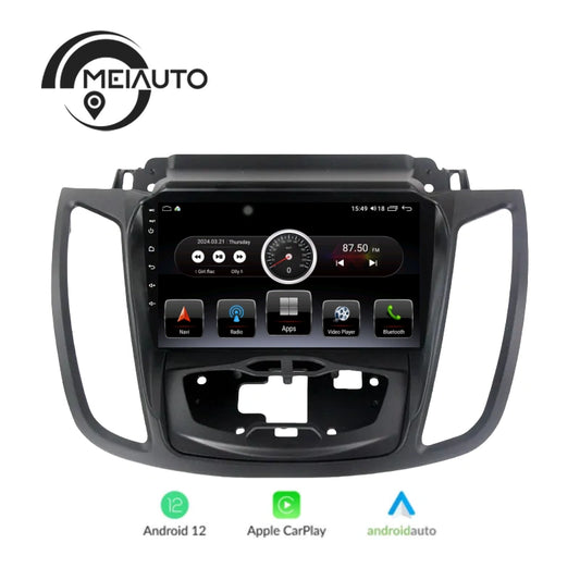 "Transform Your Ford C-Max, Kuga 2, or Escape 3 (2012-2019) Driving Experience with Android Auto and CarPlay Integration: Easy-to-Install Navigation GPS Head Unit"