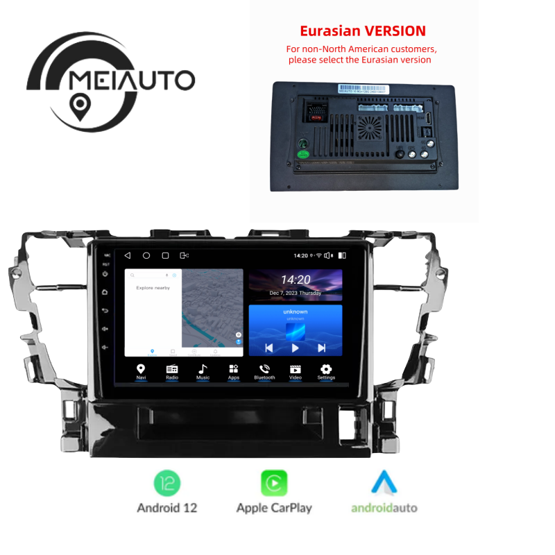 10.2 inch Car Stereo Android Head Unit For Toyota Alphard H30 2015-2020 Radio Multimedia Video Player Navigation GPS No 2din