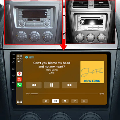 Android 12 Car Radio for For Subaru Impreza GD GG 2002-2007, 9 inch Touch Screen Car Stereo, Apple Carplay Android Auto Steering Wheel Control Bluetooth Hi-Fi Audio