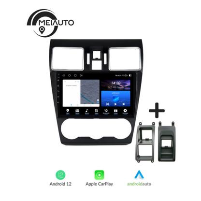 Android 12 Car Radio for For Subaru WRX Forester XV Sti Levorg Crosstrek 2016-2021, 9 inch Touch Screen Car Stereo, Apple Carplay Android Auto Steering Wheel Control Bluetooth Hi-Fi Audio