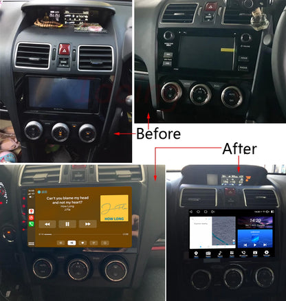 Android 12 Car Radio for For Subaru WRX Forester XV Sti Levorg Crosstrek 2016-2021, 9 inch Touch Screen Car Stereo, Apple Carplay Android Auto Steering Wheel Control Bluetooth Hi-Fi Audio