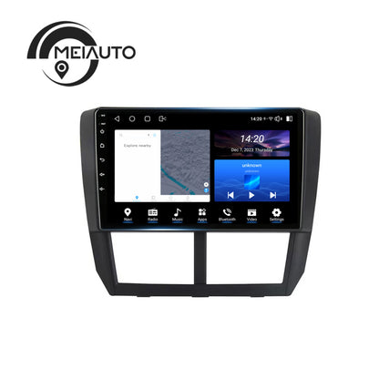 Android 12 Car Radio for For Subaru Forester Impreza 2007-2013, 9 inch Touch Screen Car Stereo, Apple Carplay Android Auto Steering Wheel Control Bluetooth Hi-Fi Audio