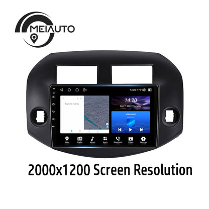 Android 12 Car Radio for Toyota RAV4 3 XA30 2005-2013, 10.2 inch Touch Screen Car Stereo, Apple Carplay Android Auto Steering Wheel Control Bluetooth Hi-Fi Audio