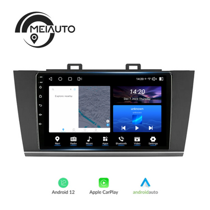 Android 12 Car Radio for For Subaru Outback 5 2014-2018 Legacy 6 2014-2017, 9 inch Touch Screen Car Stereo, Apple Carplay Android Auto Steering Wheel Control Bluetooth Hi-Fi Audio