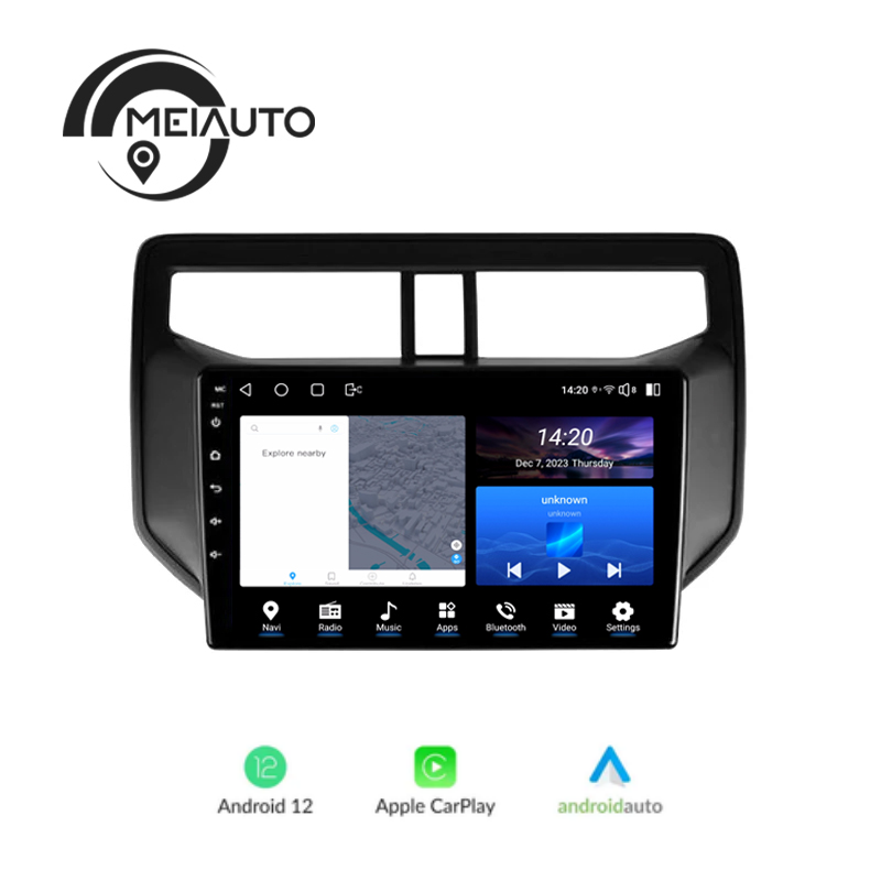 Android 12 Car Radio for Toyota Rush 2017-2020, 9 inch Touch Screen Car Stereo, Apple Carplay Android Auto Steering Wheel Control Bluetooth Hi-Fi Audio