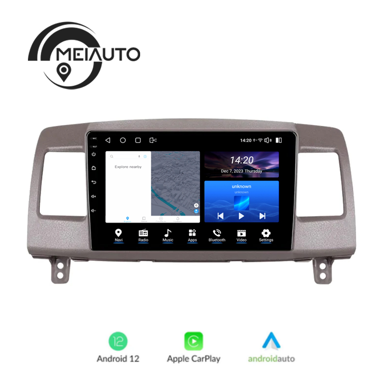 Android 12 Car Radio for Toyota Mark II 9 X110 2000-2007, 9 inch Touch Screen Car Stereo, Apple Carplay Android Auto Steering Wheel Control Bluetooth Hi-Fi Audio