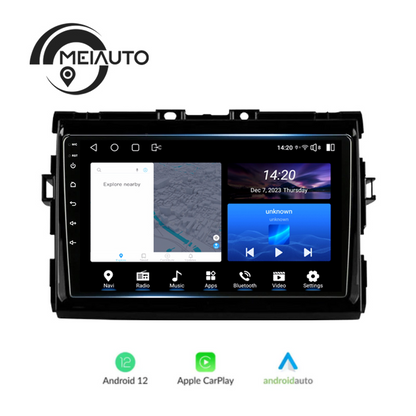 Android 12 Car Radio for Toyota Previa XR50 2006-2019, 9 inch Touch Screen Car Stereo, Apple Carplay Android Auto Steering Wheel Control Bluetooth Hi-Fi Audio