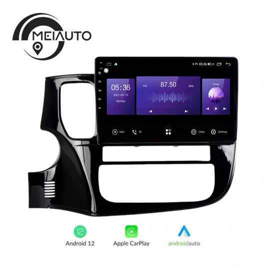 10.2 inch 2.5D Car Android Radio Multimedia Player For Mitsubishi Outlander 2014-2017 GPS Navigation Head Unit Plug And Play