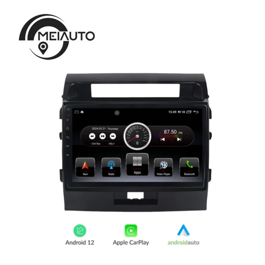 "Transform Your Toyota Land Cruiser 200 (LC 200 2008-2013) Driving Experience: 10.2-Inch Android Auto Car Radio DSP Player with GPS Navigation, Plug-and-Play Ease"