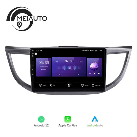 10.2 inch Android Car DSP Radio Multimedia Player For Honda CRV CR-V 4 RM RE 2011-2015 GPS Navigation Head Unit Plug And Play