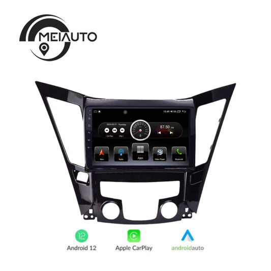 "Enhance Your Drive: 10.2-Inch Car Android Radio Player for Hyundai Sonata 6 YF, i40, i45 2009-2014, Stereo GPS Navigation, Head Unit Plug And Play"