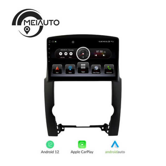 "Enhanced Connectivity: 10.2-inch Car Audio Player for Kia Sorento 2 XM 2009-2012 with GPS Navigation, DSP, CarPlay, Android Auto, Plug-and-Play"