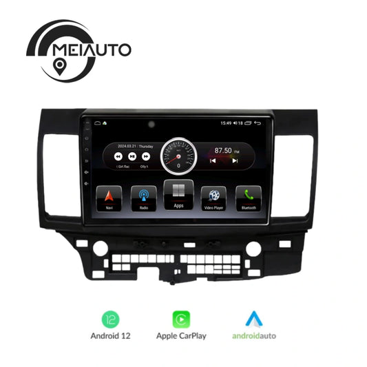 "Upgrade Your Mitsubishi Lancer 2010-2016 with 10.2-Inch QLED Car Android Auto Radio Multimedia Player: GPS Navigation, Plug-and-Play Head Unit"