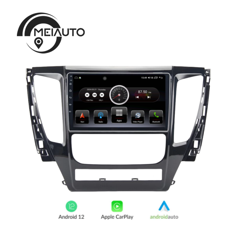 "Upgrade Your Mitsubishi Pajero Sport 2016-2018 with 2.5D QLED Car Intelligent Android Radio Player: GPS Navigation, Head Unit (No 2 Din DVD)"