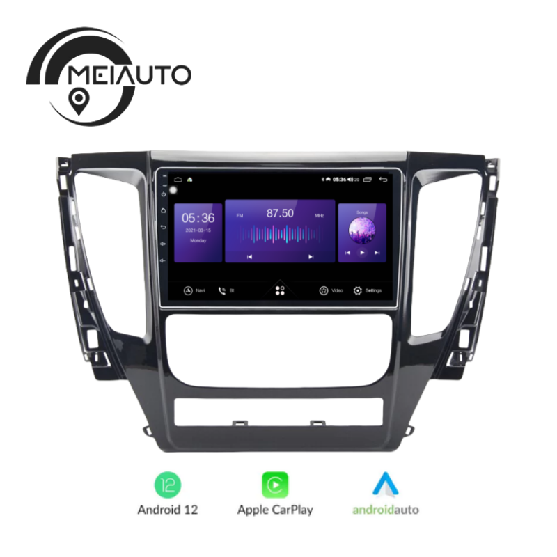 2.5D QLED Car Intellige Android Radio Player For MITSUBISHI PAJERO Sport 2016-2018 GPS Navigation Head Unit no 2 din dvd