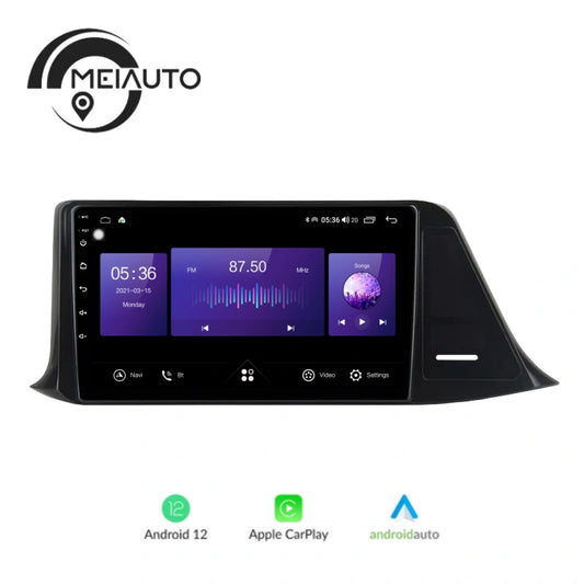 9INCH Android Auto Car Radio Player For Toyota C-HR CHR RHD LHD 2016-2020 GPS Navigation Carplay Head Unit Plug And Play Video