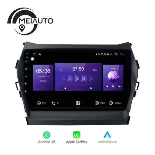 9inch Android Car Intelligent System Radio Multimedia Player For Hyundai IX45 2015-2017 GPS Navigation Head Unit Plug And Play