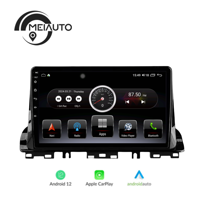 "Smart Integration: 9-inch Car Electronics Video Player for Kia CERATO 4 Forte K3 2018-2020 KX7 with Android Auto and Carplay Stereo"