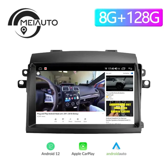 9inch Android Autoradio Carplay Multimidia Player For Toyota Sienna 2 II XL20 2003-2010 GPS Navigation Head Unit Plug And Play